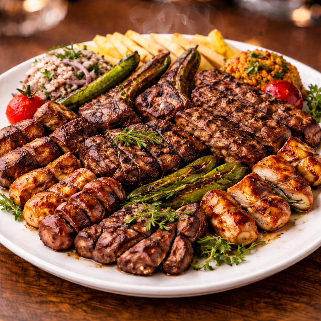 Karışık Izgara 4 Kişilik